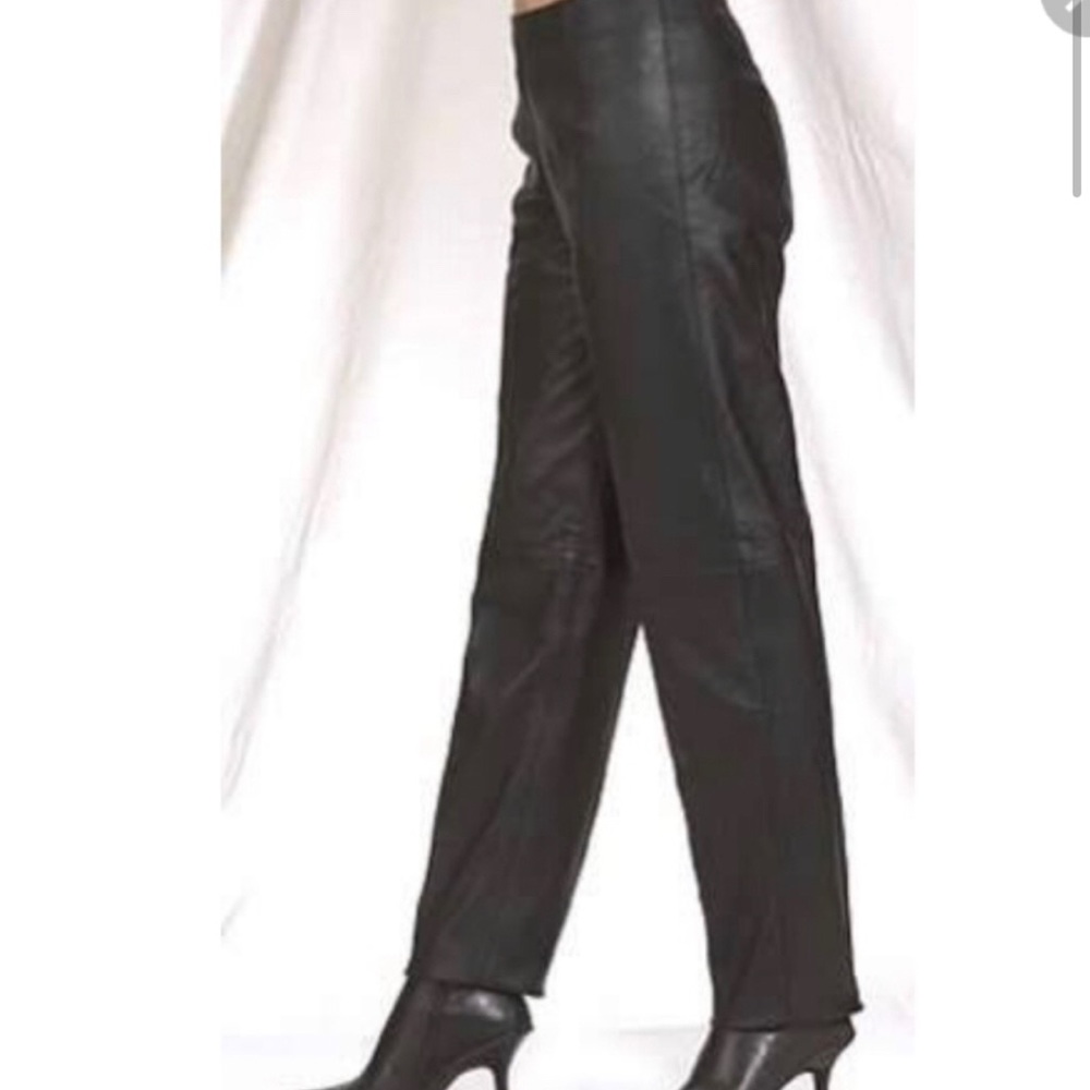 ANN TAYLOR REAL LEATHER PANTS ❤️